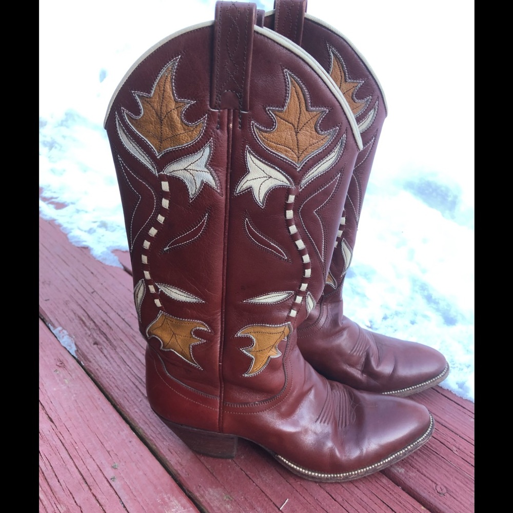 Rare Vintage Dan Post Western Boots
